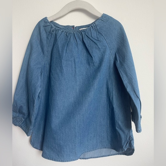 Crewcuts chambray top. 100% cotton size 6 - Picture 2 of 5